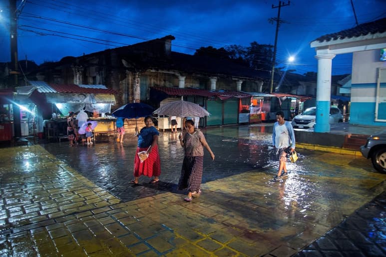 Las lluvias llegan por la Onda Tropical Número 29. (EFE)