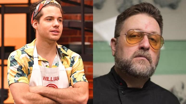 William Valdés fue el cuarto expulsado de esta semana en MasterChef Celebrity y ahora el actor reveló que el chef Herrera, juez de la competencia gastronómica, tuvo una actitud desagradable con él. (ESPECIAL)