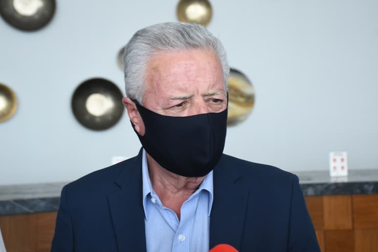El alcalde de Torreón, Jorge Zermeño Infante, confió en que se podrá ejecutar el Proyecto Agua Saludable para La Laguna. (ARCHIVO)