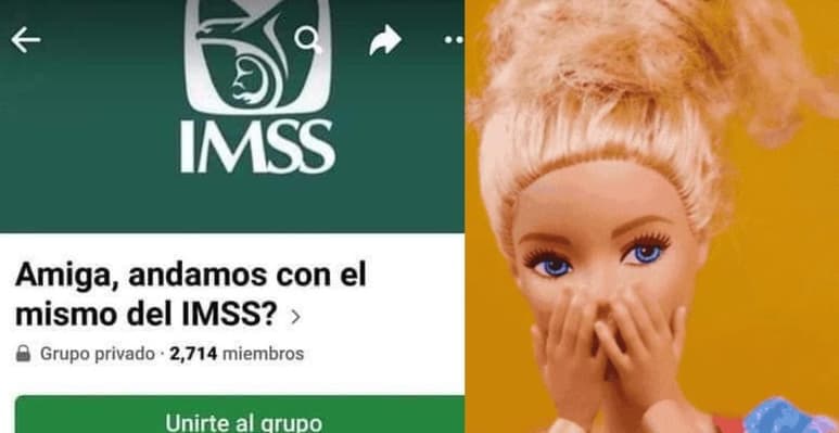 El grupo en Facebook que se ha vuelto viral, asegura exponer supuestas infidelidades del IMSS (CAPTURA)
