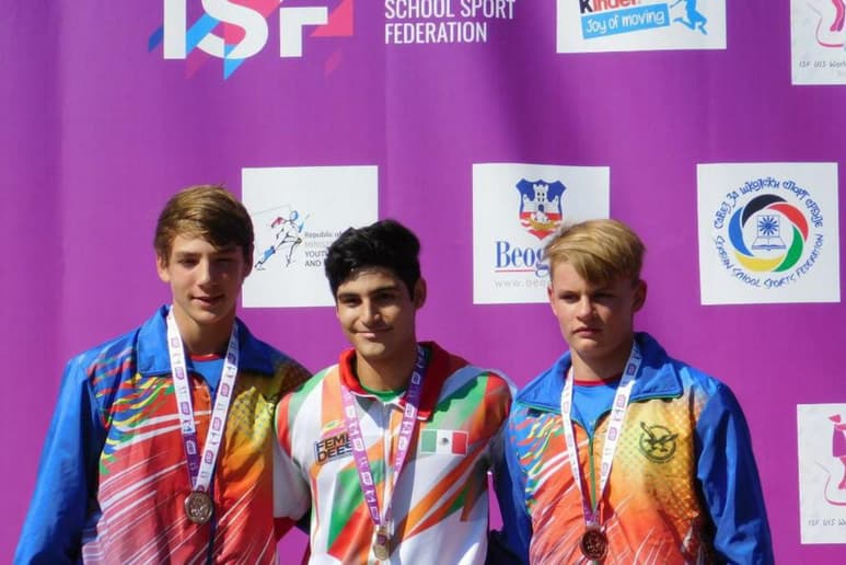 La selección nacional continúa con paso firme su participación en los Juegos Mundiales Escolares U15. (ESPECIAL)