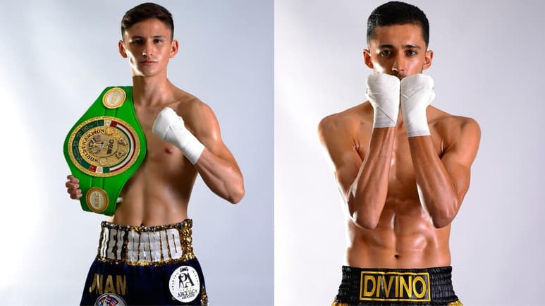 Alan David “Rey” Picasso y Rafael “Divino” Espinoza, encabezarán la velada boxística el próximo sábado 25, en Mérida, Yucatán. (ESPECIAL)