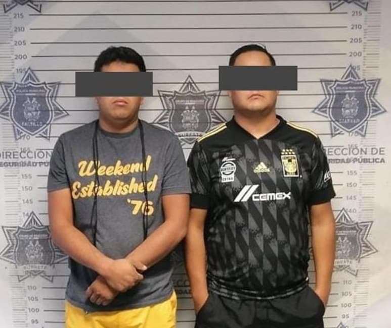 Se trata de Sair “N” y Erick “N” quienes fueron detenidos por el mismo ilícito, además de que ambos fueron identificados por otras personas a quienes también robaron.