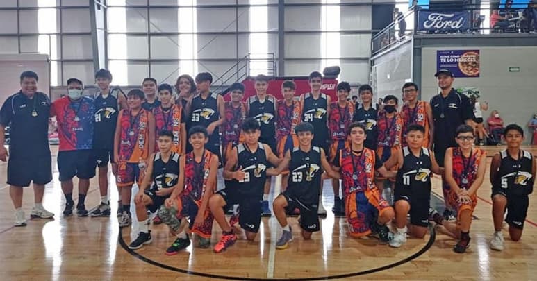 La escuadra infantil de la Academia de Baloncesto Demons, representará a esta ciudad en el Torneo Nacional de Regiones 2021, a desarrollarse en Guadalajara, Jalisco y bajo el auspicio de la Asociación Deportiva Mexicana de Basquetbol (Ademeba).