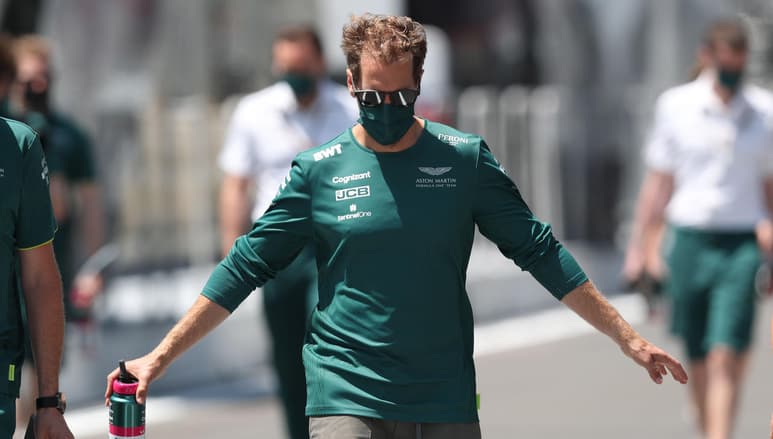 El equipo Aston Martin de Fórmula 1 ha anunciado que sus dos pilotos, el canadiense Lance Stroll y el alemán Sebastian Vettel seguirán al volante de sus coches oficiales la próxima temporada, en 2022. (ARCHIVO)