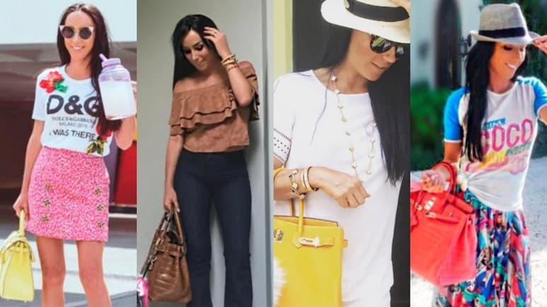 Inés Gómez-Mont siempre ha sorprendido a sus seguidores de redes sociales por su buen gusto al vestir y por estar al día en las tendencias de moda, por lo que es normal verla portar prendas, accesorios y bolsos de diseñador, siendo una de sus marcas favoritas, los bolsos más caros y exclusivos en el mundo: los Birkin de Hermès. (ESPECIAL)