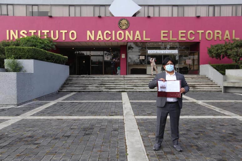 Gibrán Ramírez, ex aspirante a la Dirigencia Nacional de Morena. (ARCHIVO)