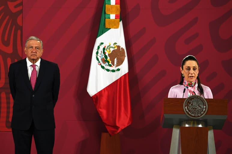 El presidente Andrés Manuel López Obrador manifestó, por segunda vez en menos de una semana, que Claudia Sheinbaum 'gobierna muy bien' la Ciudad de México. (ARCHIVO)