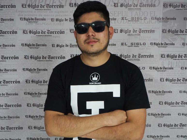 Participación. El rapero lagunero se presentará en la final nacional de la Liga Venom este sábado 2 de octubre.