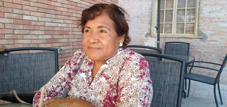 La regidora de Morena, Gloria Torres Bautista, hizo público su reclamo al alcalde de Lerdo, Homero Martínez Cabrera. (ARCHIVO)