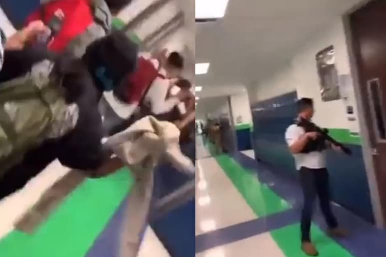 Se presume que el tiroteo en la escuela secundaria de Arlington, Texas, se dio como consecuencia de la pelea entre dos estudiantes (CAPTURA)