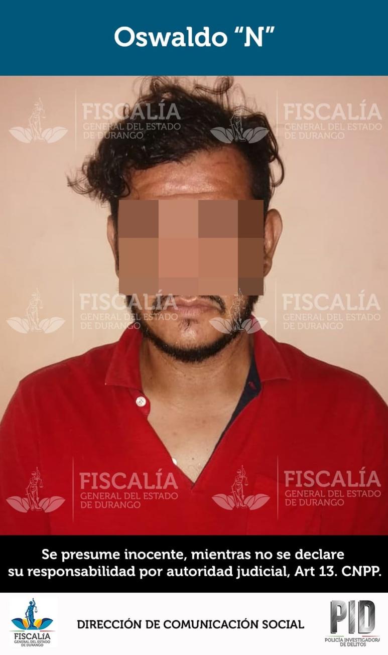 Oswaldo, de 36 años, enfrenta proceso en prisión preventiva.
