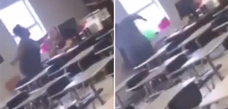 La maestra fue hospitalizada (CAPTURA)