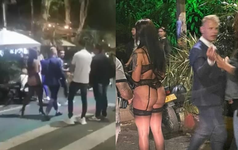 El holandés se ha convertido en blanco de polémica entre los habitantes de Medellín, quienes consideraron sus acciones como 'denigrantes' para la mujer (ESPECIAL)