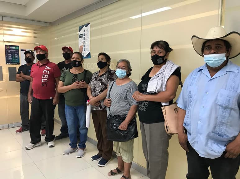 Son entre 12 y 14 las familias afectadas por las intensas lluvias, cuyas viviendas se derrumbaron a causa de la humedad. (GUADALUPE MIRANDA)