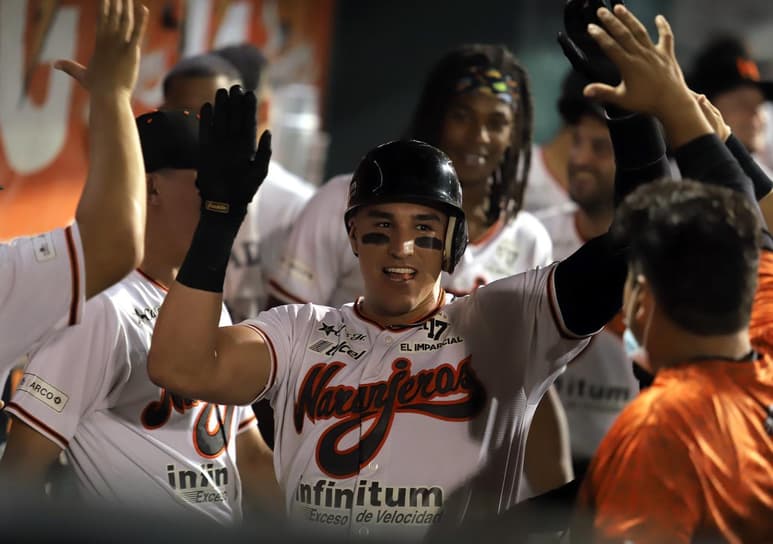 Nick Torres fue nombrado como Jugador de la Semana en la Liga Mexicana del Pacífico. (ESPECIAL)