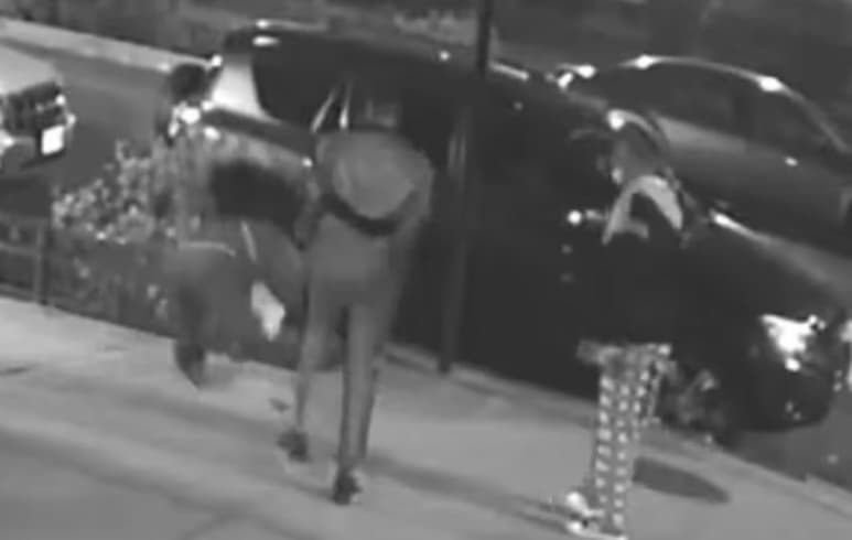 La victima fue hospitalizada (CAPTURA)