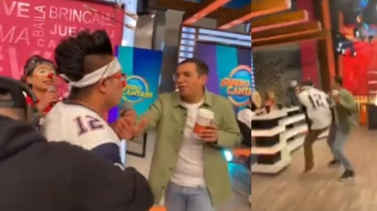 Vaya momento de tensión que se vivió dentro del programa matutino Venga la Alegría después de que dos queridos conductores protagonizaran una discusión que estuvo a punto de llegar a los golpes. (ESPECIAL)