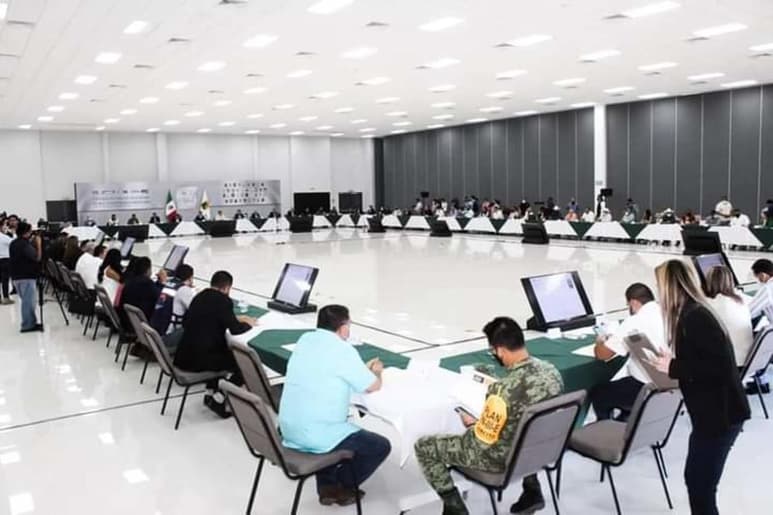 La alcaldesa explicó que el viernes asistió a la Sesión Ordinaria del Consejo Estatal de Seguridad Pública, donde analizaron las estrategias de seguridad ciudadana para el último trimestre de 2021.