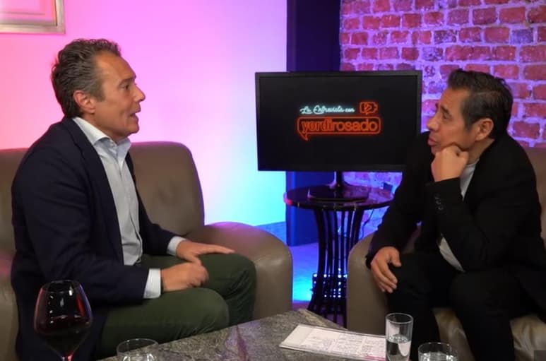 Yordi invitó a su programa no a una estrella de televisión sino a un periodista, de padre periodista y que ha visto e informado en medio de muchas guerras, un español de corazón mexicano por amor a esta tierra: Alberto Peláez.