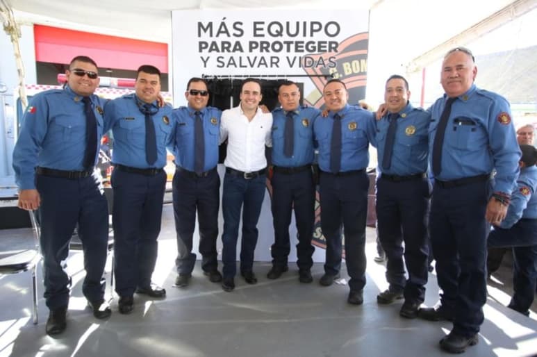Por iniciativa del Gobierno Municipal de Saltillo se extendió la invitación a los cuerpos de Bomberos de Parras, Ramos Arizpe y Arteaga, sumándose de San Nicolás de los Garza, Nuevo León y del Aeropuerto de Ramos Arizpe.