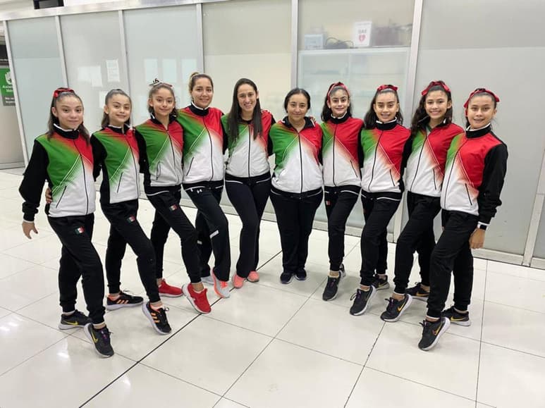 La selección nacional juvenil de gimnasia rítmica, inició su participación en el Tournament Rhythmic Gymnastics Ámsterdam Masters. (ESPECIAL)