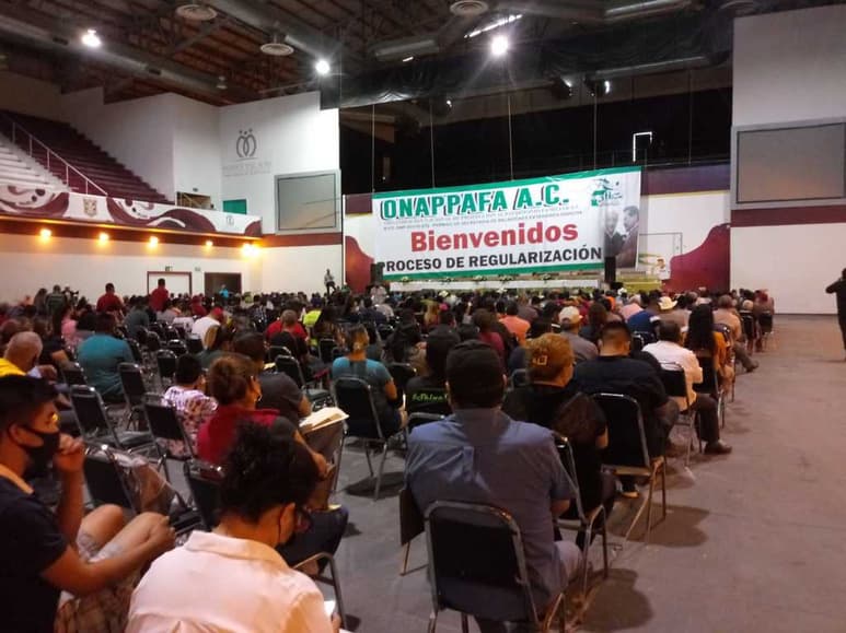 La asamblea nacional fue presidida por José Guadalupe Barrios, dirigente de Onappafa. (EL SIGLO DE TORREÓN)