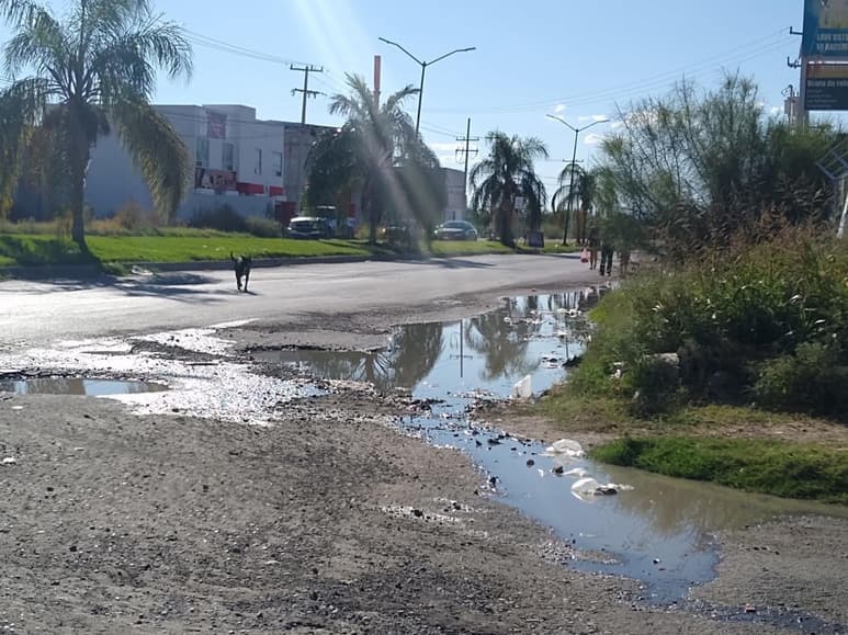 Se encuentran bloqueados por desechos de comercios en la zona. (ROBERTO ITURRIAGA)
