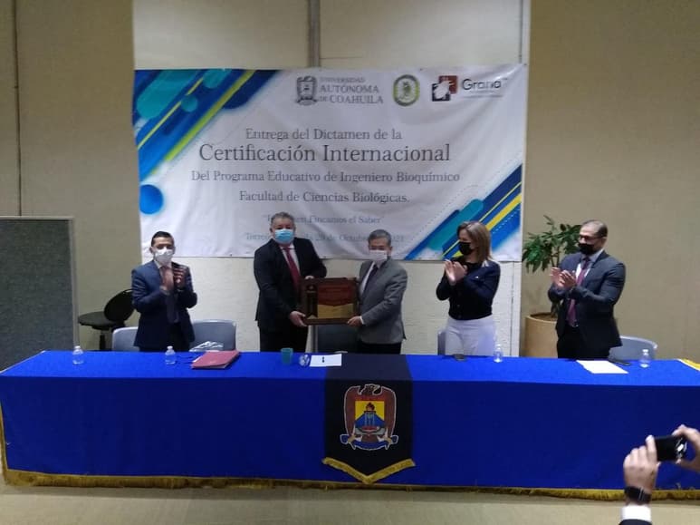 Rector felicitó a la Facultad por cumplir con objetivos. (ANGÉLICA SANDOVAL)