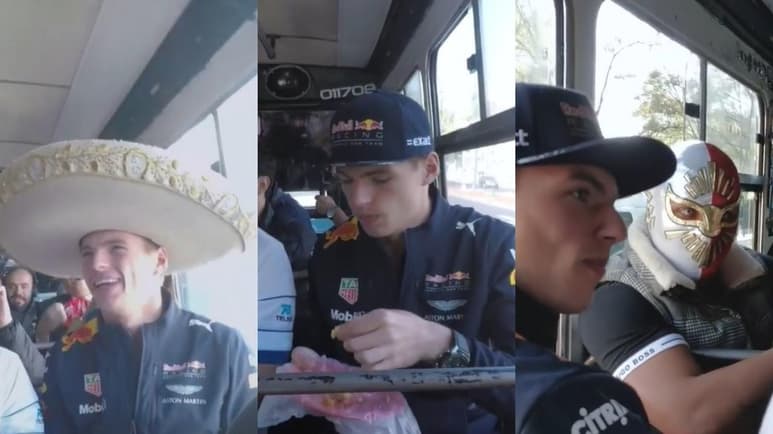 Max Verstappen ya se encuentra en México en vísperas del regreso de la competencia de Fórmula Uno este domingo en el Autódromo Hermanos Rodríguez.