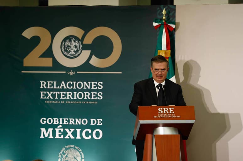 Dejó claro que desde la cancillería también se busca escuchar. (EL UNIVERSAL)