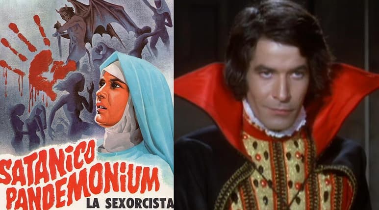 En la cinta de 1975, el actor Enrique Rocha interpreta a 'Luzbel', un 'demonio' que poco a poco hace caer a una monja a sus más bajas perversiones (ESPECIAL)