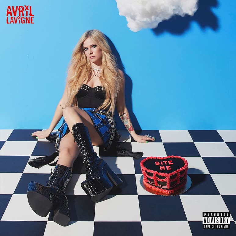 Avril Lavigne ha lanzado hoy Bite Me, su primer música nueva desde 2019 y debut en el sello discográfico de Travis Barker, DTA Records. (ARCHIVO) 
