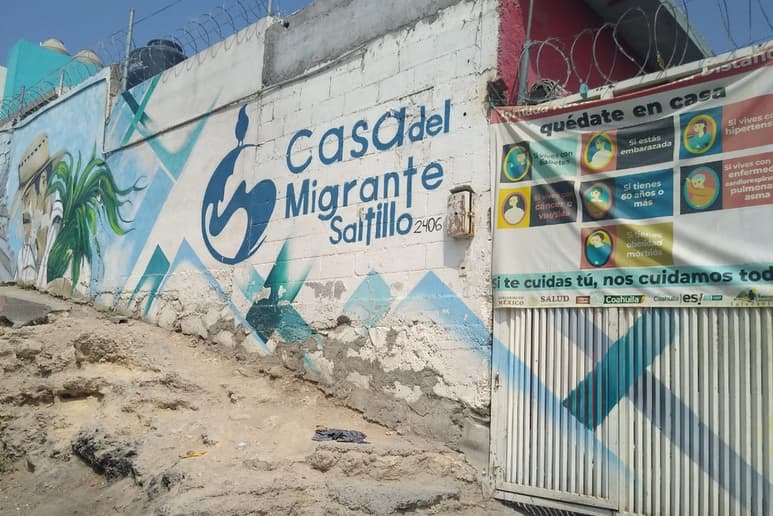 El director de la Casa del Migrante en Saltillo, Alberto Xicoténcatl, dijo que la persona fallecido no les pidió apoyo de ningún tipo.