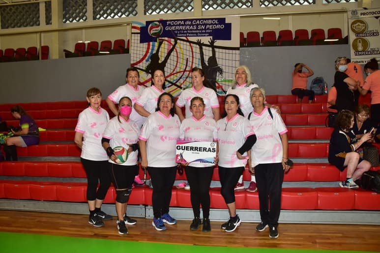 El equipo de las Guerreras de San Pedro es el principal promotor de este torneo que se juega con un alto nivel de competencia (ESPECIAL)