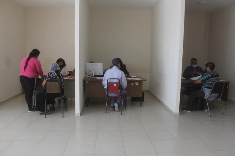 Este martes personal del Registro Agrario Nacional (RAN) realizó una jornada de trabajo en San Pedro para llevar a cabo el registro de sucesores de títulos parcelarios.