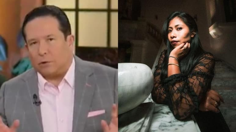 Controversia. El presentador comentó que Yalitza Aparicio no la considera una buena actriz.