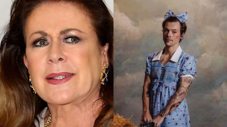 La actriz mexicana Laura Zapata arremetió contra los seguidores del cantante británico Harry Styles. (ESPECIAL)