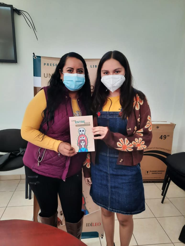 La editorial Idíleo, de Torreón, publicó el escrito de la joven que cursa el segundo grado de estudios en nivel secundaria.