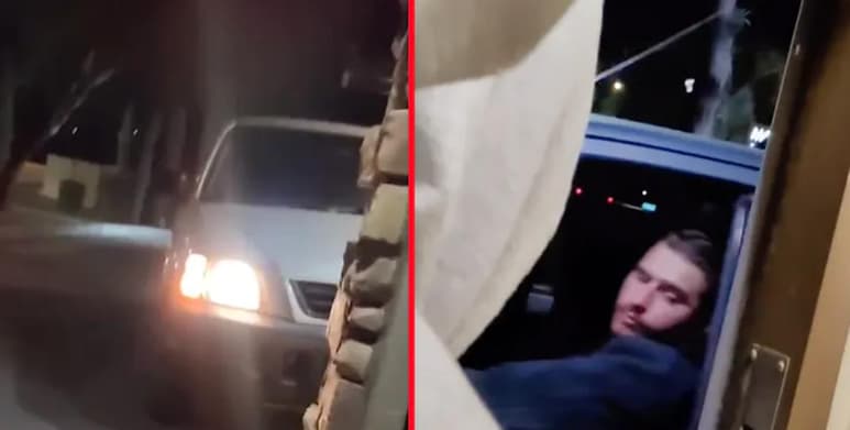 El hombre fue arrestado (CAPTURA)