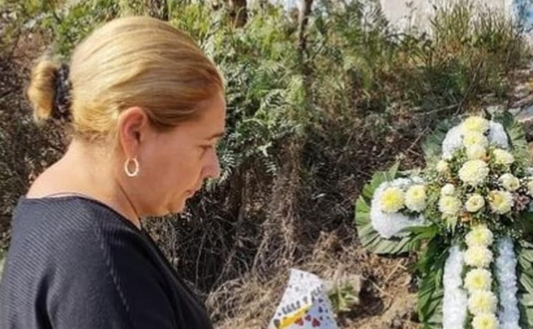 Recuerdo. La familia de Octavio Ocaña compartió el emotivo momento en sus redes sociales.