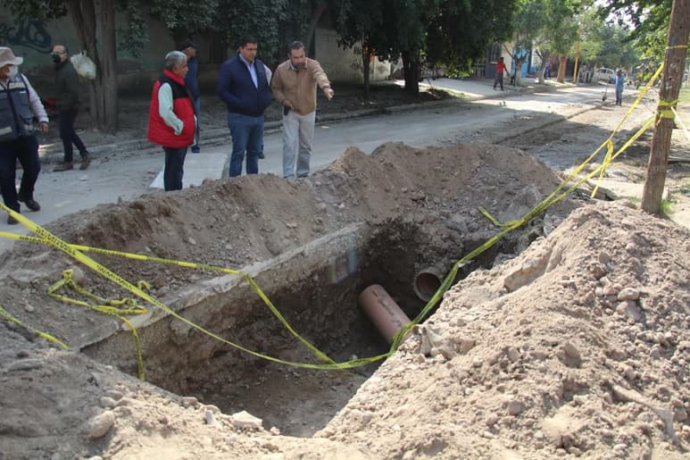 Obra con una inversión de 947 mil pesos dará solución al problema histórico de inundaciones. (DIANA GONZÁLEZ)