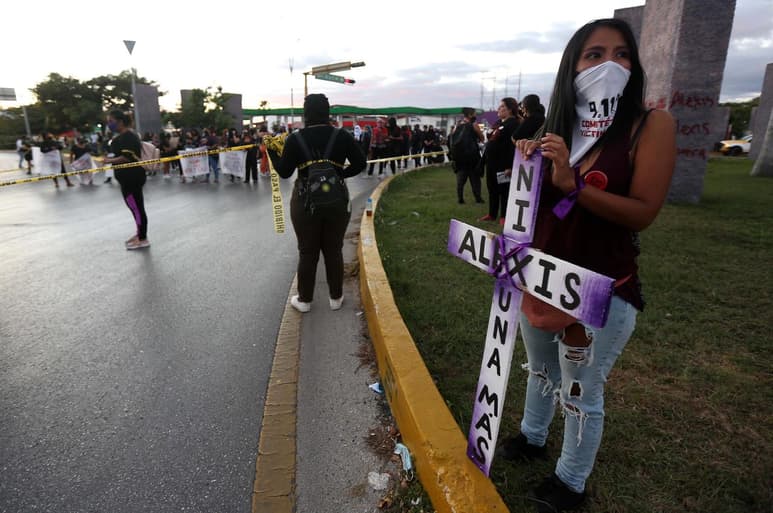 Al menos 4,091 mujeres fueron víctimas de feminicidio en 26 países de América Latina y el Caribe en 2020, lo que representa una disminución de 10.6 % con respecto a 2019. (ARCHIVO)