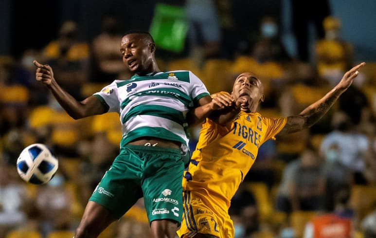 Santos Laguna y Tigres de la UNAL se enfrentan este jueves en el Estadio Corona para disputar los primeros noventa minutos de los Cuartos de Final del Torneo Apertura 2021.