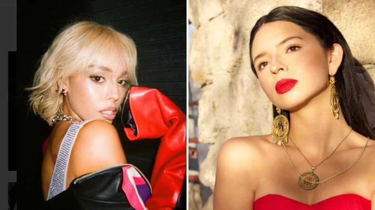La cantante y actriz Danna Paola es una de las grandes estrellas de la música pop de esta generación, ha conseguido colocar sus temas entre los primeros lugares de popularidad en streaming, radio y ventas. Por otro lado, Ángela Aguilar es la heredera de la dinastía Aguilar, quien acompañada de su padre y hermano ha construido una carrera en el regional mexicano colocándose como una de las preferidas por el público. 
