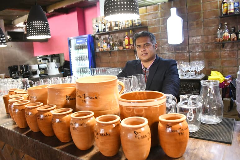 Diana Carolina y Jorge Alberto impulsan el concepto regional mexicano en su nuevo restaurante. (EL SIGLO DE TORREÓN / Fernando Compeán)