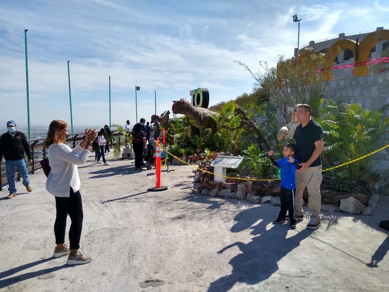 Riquelme Solís presumió la edificación y entrega del Parque Ecológico Recreativo y Cultural en el Puerto Noas, inaugurado el pasado 22 de noviembre con una inversión de más de 56 millones de pesos. (ARCHIVO)