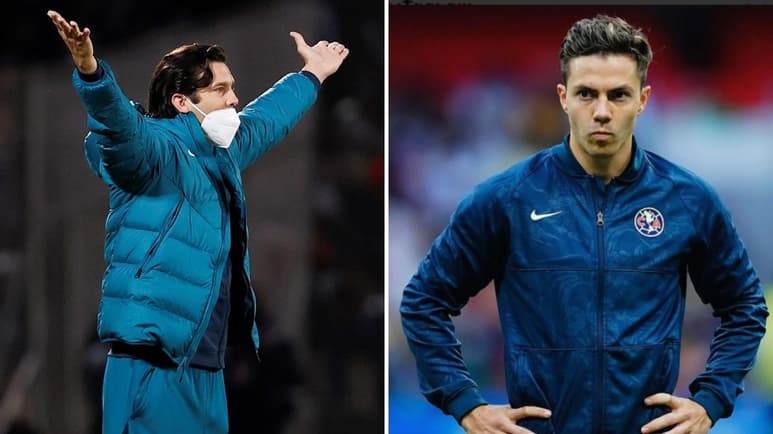 El Apertura 2021 está en su fase final todavía, pero desde ya comienzan a sonar los cambios que harán los equipos, y luego de que el América fue eliminado del torneo, parece que Santiago Solari está armando su equipo para el Clausura y uno de los primeros cambios que se avecinan es salida del seleccionado, Sebastián Córdova. (CORTESÍA) 
