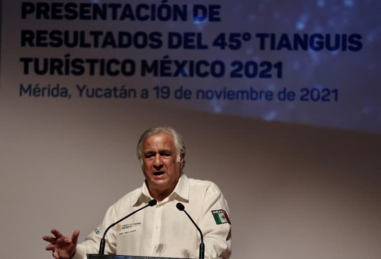 El secretario de Turismo, Miguel Torruco Marqués, comparece ante la Comisión de Turismo de la Cámara de Diputados. (ARCHIVO)