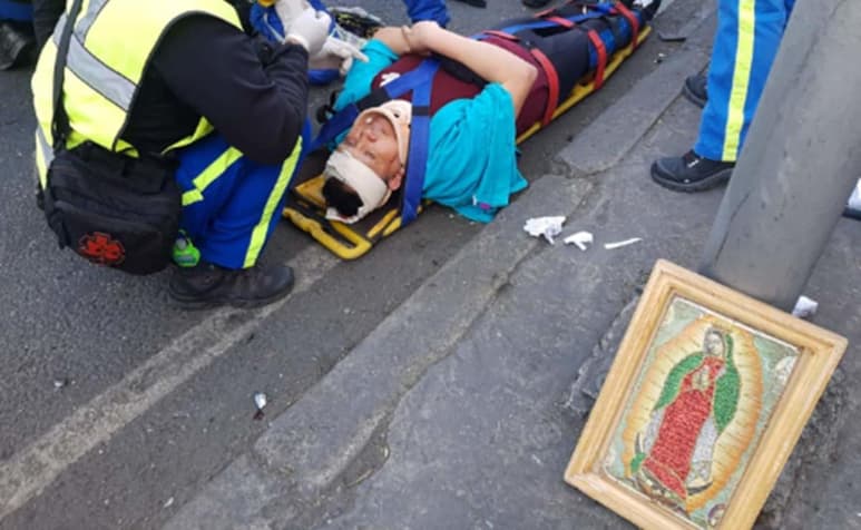 Esta mañana de domingo, 12 ciclistas integrantes de una caravana procedentes del Estado de México fueron atropellados por el conductor de un vehículo, el responsable fue detenido por las autoridades de la Secretaría de Seguridad Ciudadana (SSC-CDMX). (ESPECIAL)